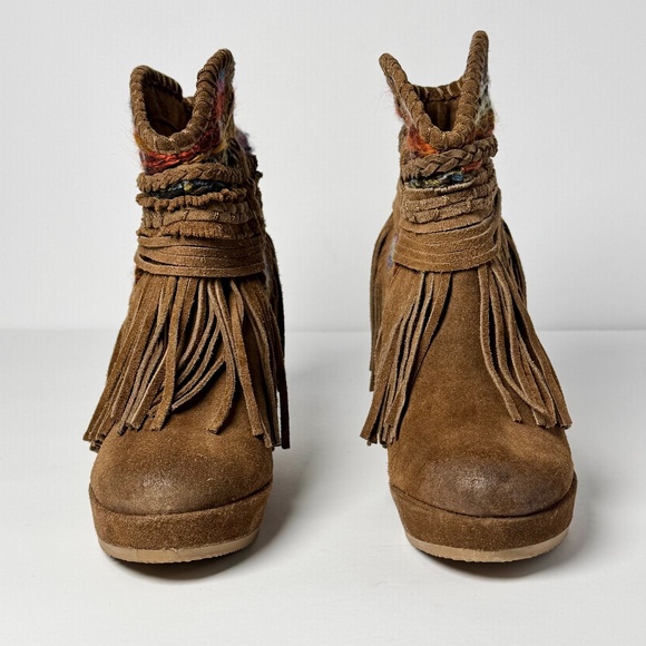 Naughty Monkey Canyon Dream Western Ankle Bootie Women's Sz 9 - Picture 7 of 10